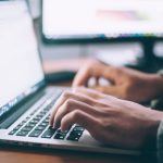 Stock Trading - person using MacBook Pro