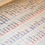 Accounts - Close-up Photo of Ledger's List