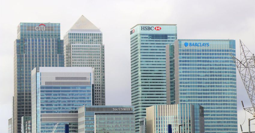 Banks - Buildings With Glass Windows