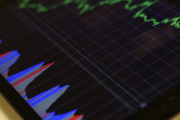 Investments - Black Blue and Red Graph Illustration