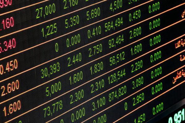 Mutual Funds - Numbers on Monitor