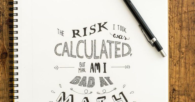 Risk - Flat Lay Photography of Notebook, Pen, and Drafting Compass