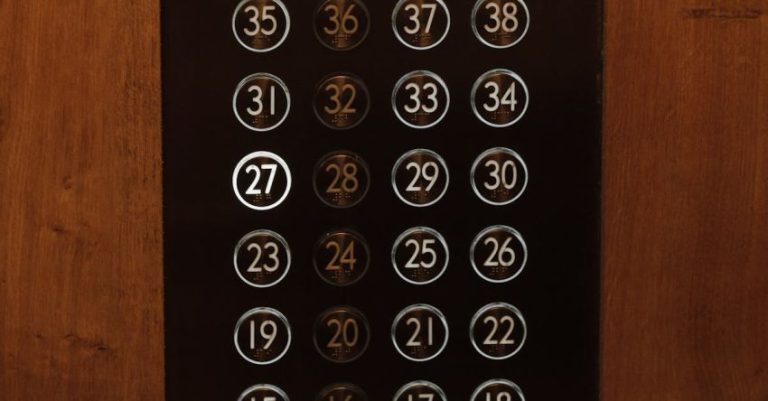 Indicators - Lit Elevator Control Indicators
